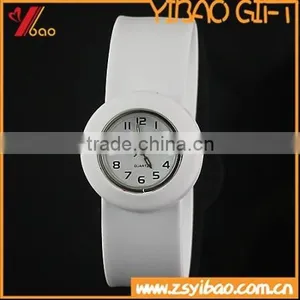 Custom Detachable Circle Silicone Slap Watch thumbnail-2