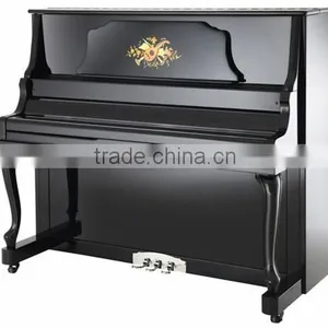 Schumann (AD2) Black 132 Upright Piano Musical Instruments thumbnail-1