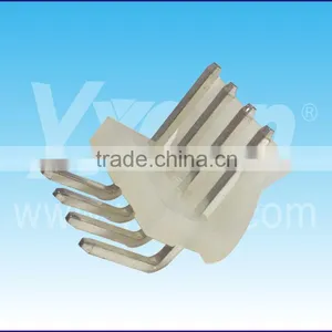 4 Pin Right Angle Single Row Waved Shape Wafer Connector thumbnail-4