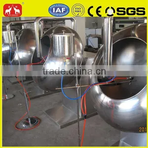 Fully Stainless Steel Wide Output Range Snack Machines Chocolate Coater Machine 86-15003847743 thumbnail-1