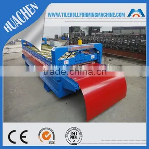 T12 Trapezoidal Metal Roof Tile Roll Former and Cutter thumbnail-5