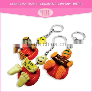 Best Fashion Design Hot Sale Personalized Handmade Resin Keychain Metal Ring thumbnail-6