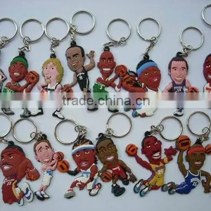 Promotional Souvenir Giveaway Gift OEM Custom 3d Soft Pvc Keychain thumbnail-1