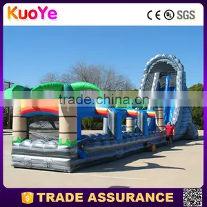 27' Tall Roaring River Inflatable Wet/Dry Slide thumbnail-1