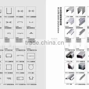 Hight Quality Aluminium Extrusion Profile Aluminum Extrusion Profile of Toilet Partitions With All Kinds of Surface Treatment thumbnail-4
