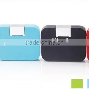 Wholesale Mini 4 Port 2.0 Hub Computer Mouse Usb Hub thumbnail-3