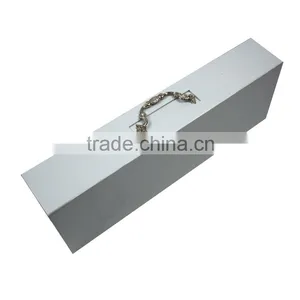 Factory Wholesale Hard Paper Folding Wine Gift Box With Handle . thumbnail-2