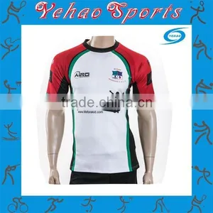 New Design Reasonable Price Full Dye Sublimation Rugby Jersey thumbnail-1