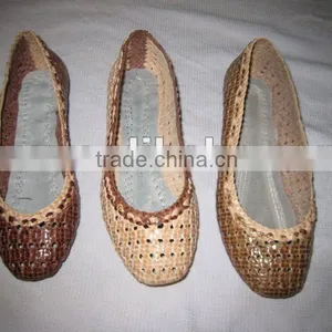 HAND WOVEN LEATHER SHOE UPPERS thumbnail-1