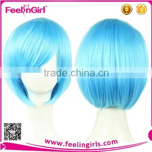 Top Hot Colorful Short Silk Wig Cap Wholesale thumbnail-3