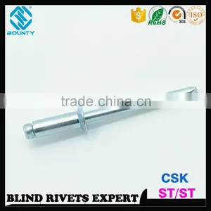 ISO 15980 STEEL BODY STEEL MANDREL COUNTERSUNK STEEL BLIND RIVETS thumbnail-3