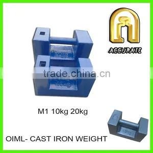 20kg 500kg 1000kg Cast Iron Casting Weight, Heavy Capacity Calibration Weight thumbnail-3