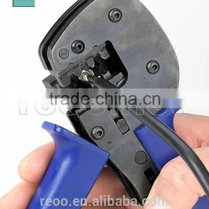 MC4 Crimping Tools With Connectors and Terminals for Solar Power System , Pin Crimping Tools With 45# Steel Material thumbnail-2