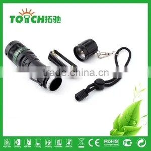 Hand Light Hand Flashlight Torch Long Focus Beam Adjustable Torch for Bicycle Riding thumbnail-3