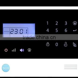Diy Home Security Alarm System Package With Curtain PIR Sensor and Glass Break Sensor for Option thumbnail-3