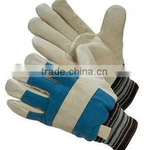JS409B/A,Cow Split Leather Safety Winter Glove thumbnail-1