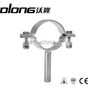 304 201 Stainless Steel Pipe Clamp Pipe Holder thumbnail-2