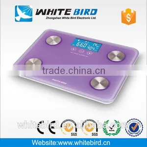 150kg/0.1kg LCD Electronic Digital Colourful Body Fat Analyzer With Full Display Digital Scale thumbnail-1