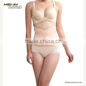 Nude Crossover Ventilate Double Steel Waist Slimming Corset Waist Girdle Shapewear thumbnail-2
