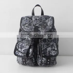 China Supplier Online Shopping Polyester Backpack , Student School Bag thumbnail-1