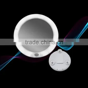 LED Mirror, Lighted Wall Mirror Suction Mirror With Light thumbnail-1