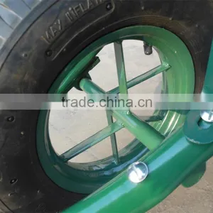 65l STEEL SACK WHEELBARROWS Trolley Cart Wb6400 thumbnail-3