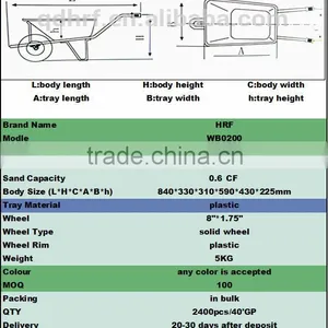 Children/kids Toy WheelBarrow WB0200 thumbnail-1