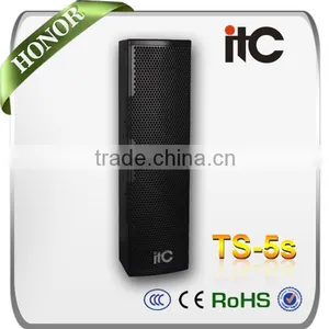 ITC TS-5S Conference Used Large Covering Area Line Array Speakers Professinonal thumbnail-1