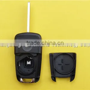 3 Buttons Chevy GM Remote Flip Key Blank Shell for Chevrolet Cruze Plip Key Case thumbnail-6