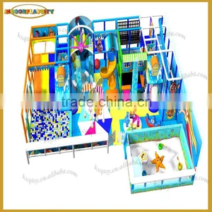 Beautiful Mermaid Illustrations Amusement Park/soft Indoor Playground Equipment on Sale! thumbnail-1