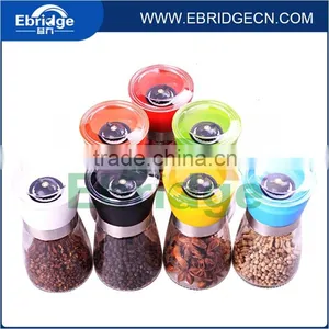 Ceramic Core Salt Pepper Mill, Hand Herb Spice Power Grinder thumbnail-5