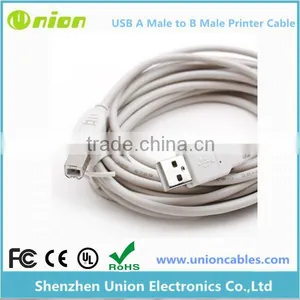 USB 2.0 A TO B HIGH SPEED PRINTER SCANNER CABLE CORD FOR HP CANON EPSON LEXMARK thumbnail-1