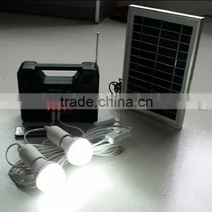 Solar Power Home Lighting System Lamp for Indoor Use thumbnail-2