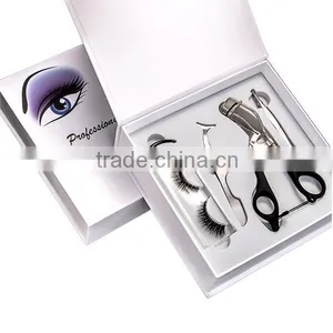 Fashionable Stainless Steel False Eyelash Applicator Eyelash Extension Tweezer thumbnail-6