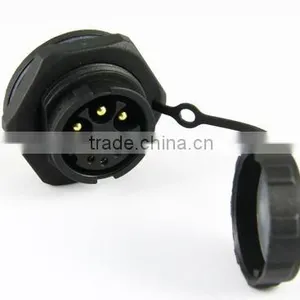 Large 12 Pin Panel Mount Watertight Electrical Connector, Led Outdoor Lighting Waterproof Cnnector thumbnail-1