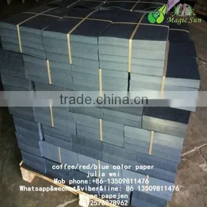 Offset Printing Blue Cardboard Industrial Paper Roll thumbnail-1