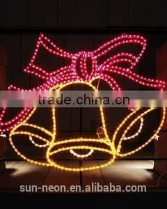 Led Rope Light Bell Christmas Motif Light thumbnail-1