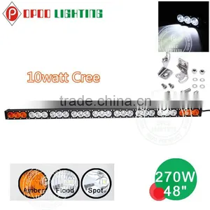 Top Sale Light Bar Led,Amber/White 48'' 270w 10w C Ree Light Bar Led thumbnail-1