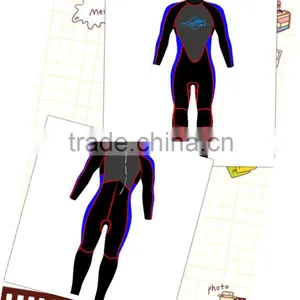 Wetsuit Diving Suit Long Sleeve And Short Sleeve Neoprene Wetsuit 3mm For Women And Men thumbnail-5