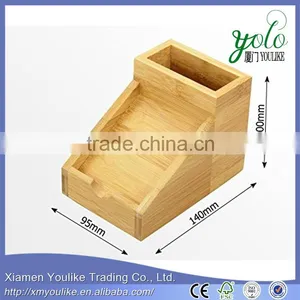 Made of Bamboo Wood Pencil Holder Bamboo Pencil Holder thumbnail-6