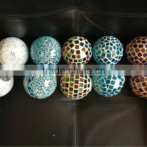 Anti-crack Glass Mosaic Lampshade thumbnail-1