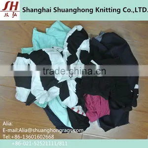 Second Hand Dark Color Clothing Wiping Rags thumbnail-1