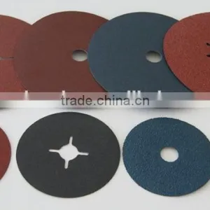 Aluminium Oxide Fiber Sanding Disc for Ship Boat & Metal thumbnail-3