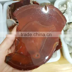 100% Natural Red Agate Slices for Wholesale thumbnail-1