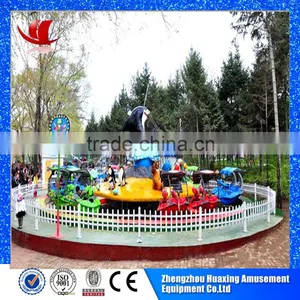 Thill Games Amusement Family Ride Fighting Shark Island With Music Box thumbnail-1