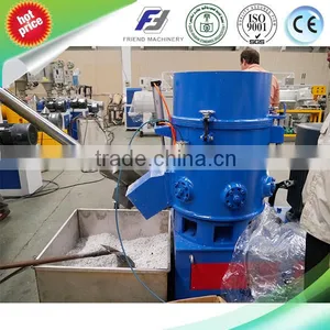 Waste Plastic Fiber/Woven Bags/Film Agglomerator For Plastic Recycling thumbnail-4