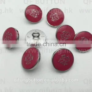 14L/16L/18L/20L Plastic Metal Loop Button Red Sewing Button thumbnail-1