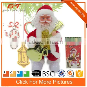 Kids Toy Electric Christmas Man Santa With Music thumbnail-1
