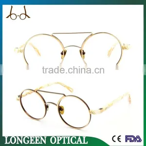 GB109 Classic Bridge Elegant Round Frame Reading Glasses thumbnail-1