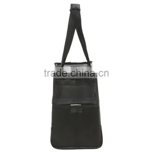 Felt Tote Mesh Hand Bag thumbnail-3